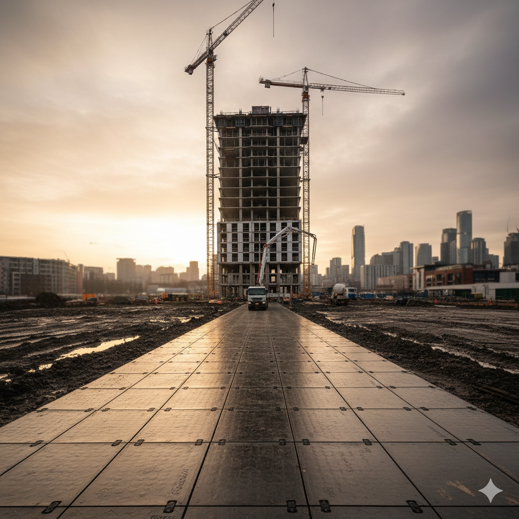 High-Rise Tower Access Road