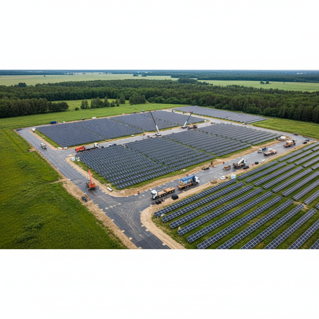 Solar Farm Construction